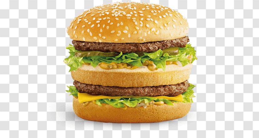 McDonald's Big Mac Chicken McNuggets Hamburger Quarter Pounder Fast Food - Cheeseburger - Salt Transparent PNG