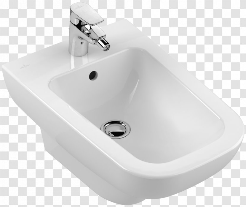 Bidet Villeroy & Boch Ceramic Porcelain Flush Toilet - Manufacturing - Sink Transparent PNG