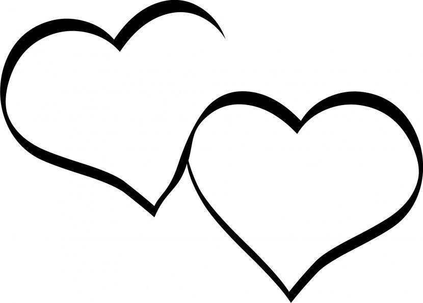 Heart Tattoo Drawing Idea - Silhouette - Beautiful Transparent PNG