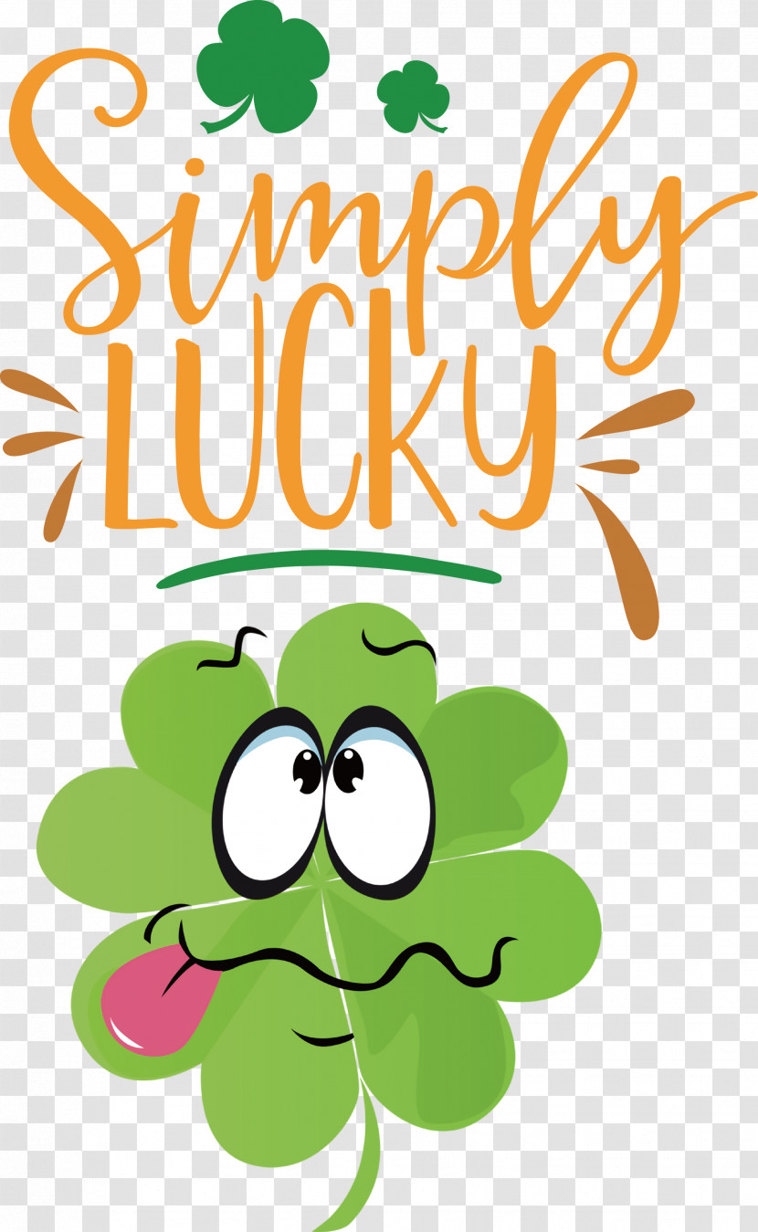 Simply Lucky Lucky St Patricks Day Transparent PNG