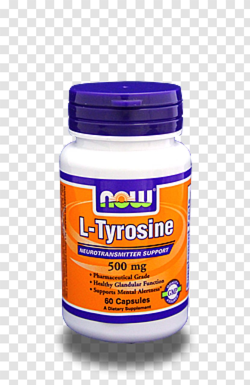 Dietary Supplement Tyrosine Food Capsule - Diet Product Transparent PNG