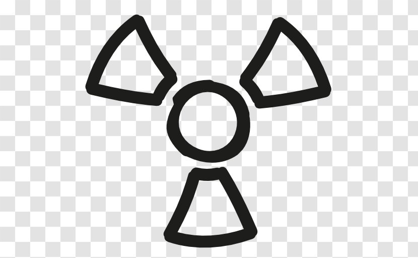 Radioactive Symbol - Radiation Vector Transparent PNG