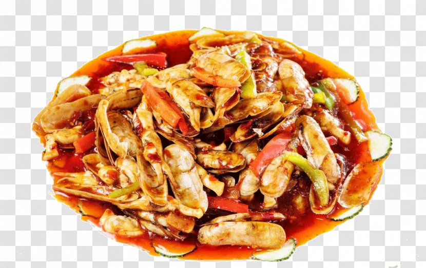Thai Cuisine Chinese Buffalo Wing Seafood - Spicy Razor Transparent PNG