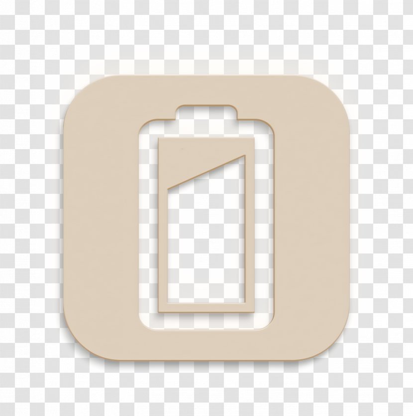 Battery Icon Full Minus - Symbol Material Property Transparent PNG