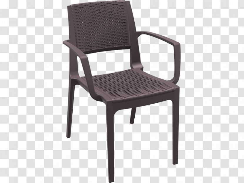 Chair Garden Furniture アームチェア Wicker - Outdoor Table Transparent PNG