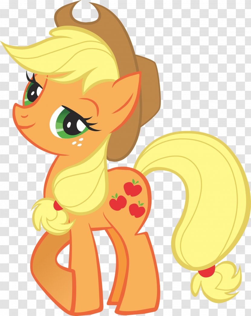 Applejack Pinkie Pie Rainbow Dash Rarity Twilight Sparkle - Vertebrate - My Little Pony Transparent PNG