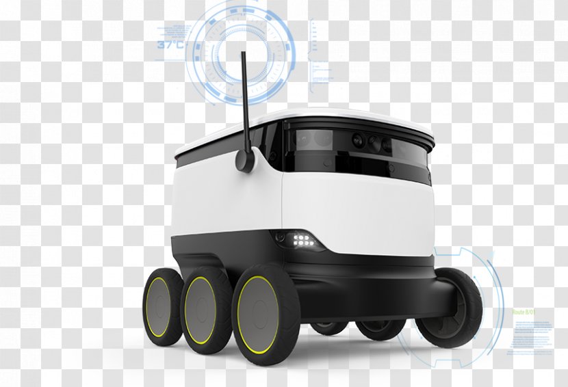 Starship Technologies Autonomous Robot Delivery Technology - Brand Transparent PNG
