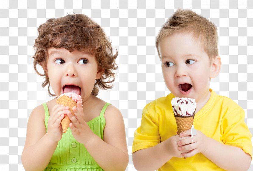 Ice Cream Cones Stock Photography Eating - Yogurt Transparent PNG
