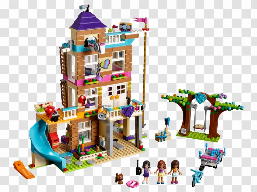 LEGO Friends 41340 Friendship House 41335 Mia's Tree 41313 Heartlake Summer Pool - Play - Toy Transparent PNG