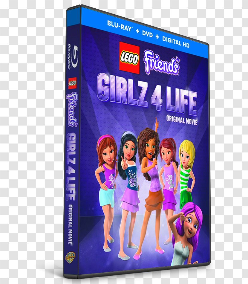 LEGO Friends Spain Lovebird Blu-ray Disc - Watercolor - Toy Transparent PNG