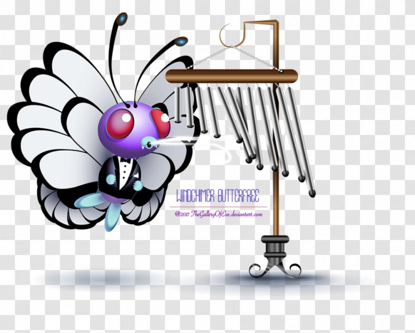 Illustration Clip Art Product Design Insect - Membrane - Fucsiawind Chime Transparent PNG