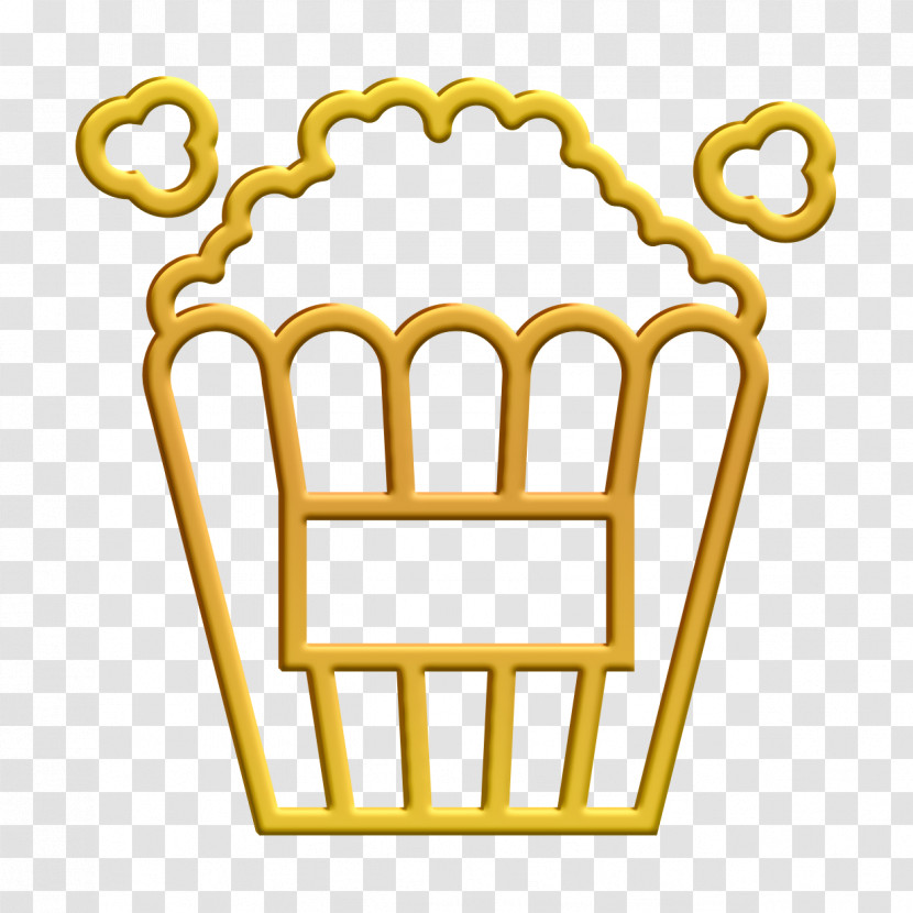 Circus And Amusement Park Icon Popcorn Icon Transparent PNG