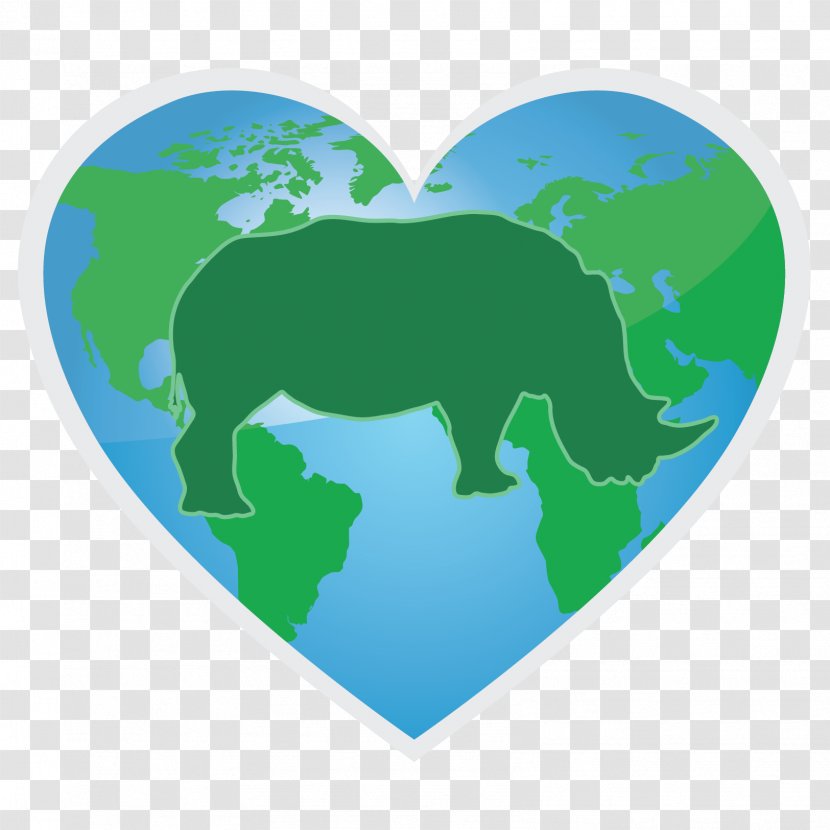 The Perfect World Foundation Rhinoceros Logo Green Svensk Insamlingskontroll - Horse Like Mammal Transparent PNG
