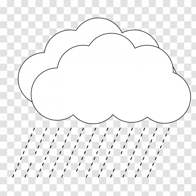 Weather Rain Cloud - Point - Rainy Transparent PNG