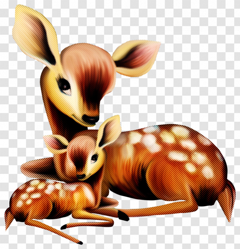 Deer Animal Figure Fawn Transparent PNG
