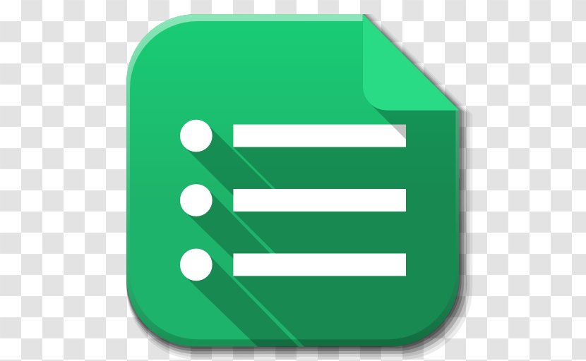 Angle Symbol Green - User - Apps Google Drive Forms Transparent PNG