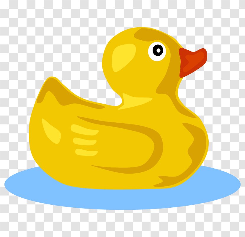 Rubber Duck Free Content Clip Art - Little Yellow Transparent PNG