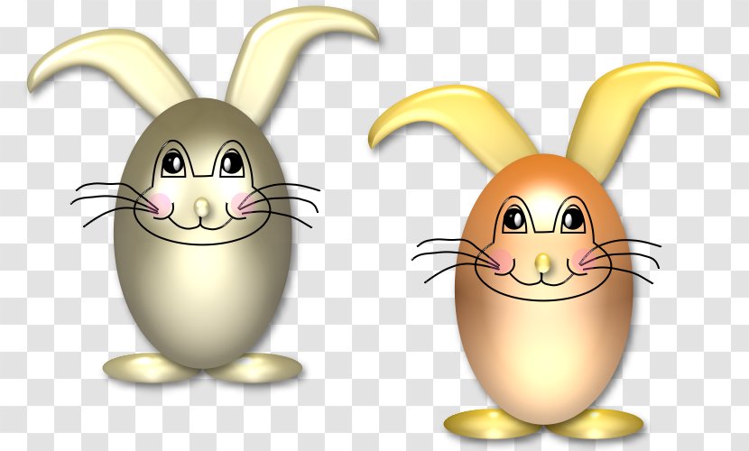 Rabbit Easter Bunny Hare - Organism Transparent PNG