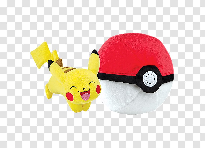 Pikachu Pokémon X And Y Poké Ball Plush - Pokemon - Toys Transparent PNG