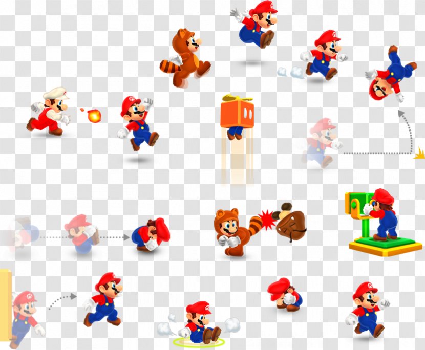 Super Mario 3D Land World Bros. 2 - Baby Toys Transparent PNG