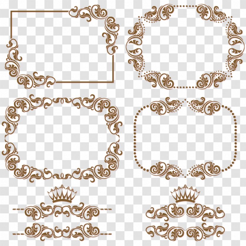 Borders And Frames Vector Graphics Pattern Clip Art Image - Picture - Almost Ornament Transparent PNG