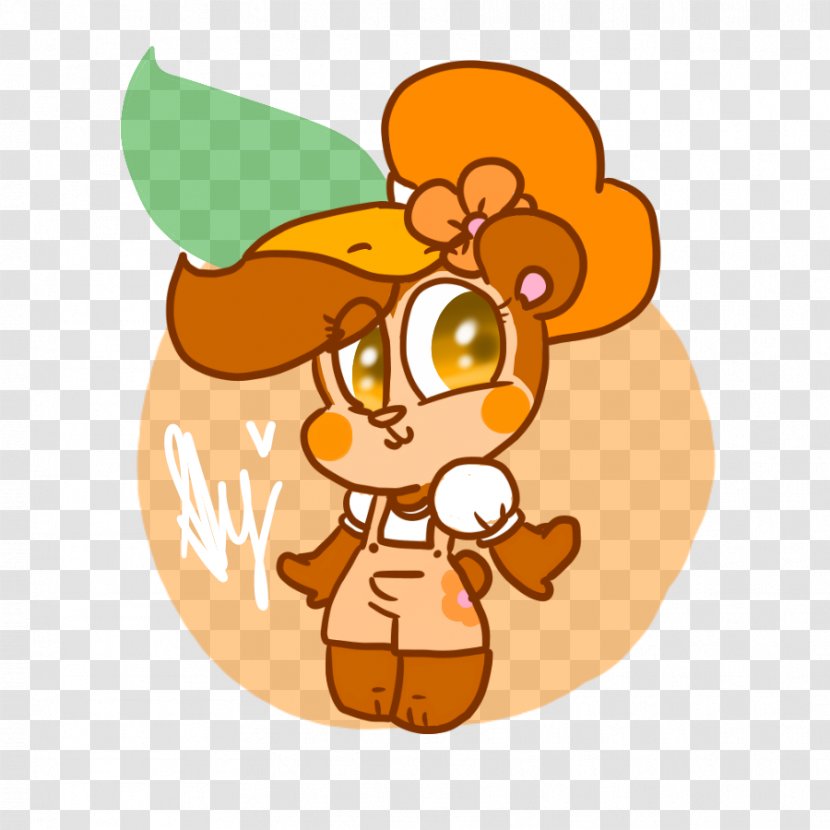 Character Fiction Clip Art - Flower - Orange Blossom Transparent PNG