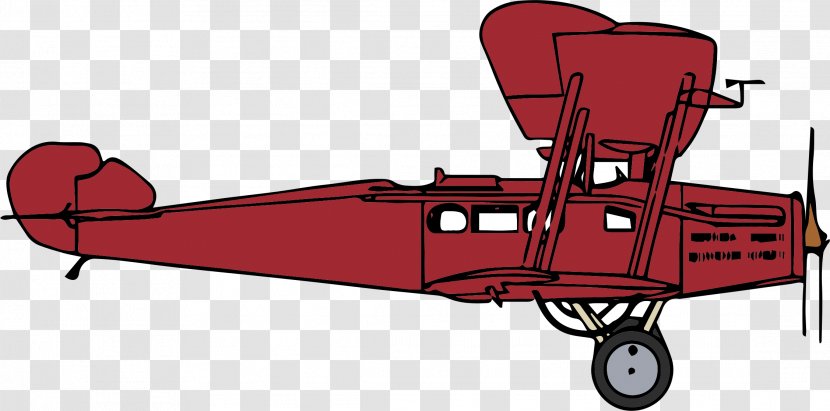 Sopwith Antelope Airplane Aircraft Biplane Clip Art Transparent PNG