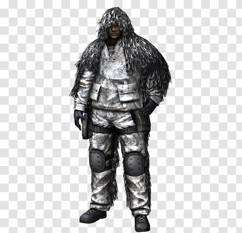 Combat Arms Ghillie Suits Mercenary Camouflage Sniper - Wiki - Cenario Transparent PNG