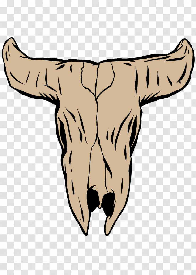 Cattle Midnight Art Time - Tree - Animal Skull Transparent PNG