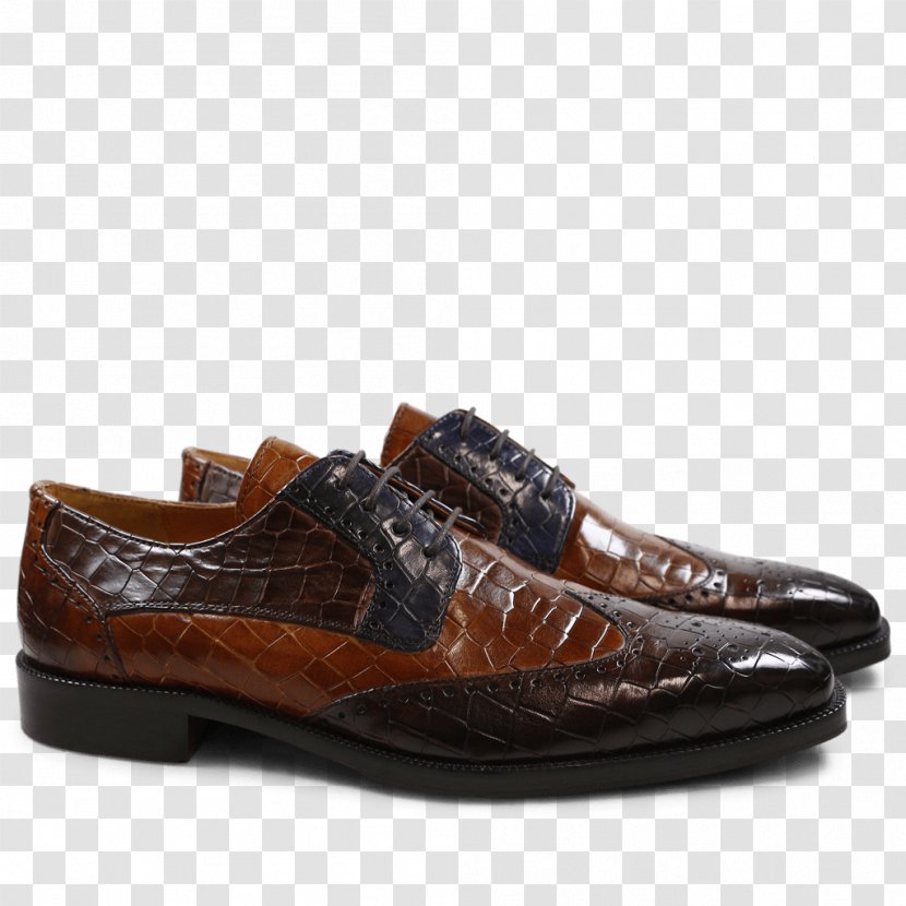 Slip-on Shoe Derby Leather Navy - Walking - Brown Wood Transparent PNG