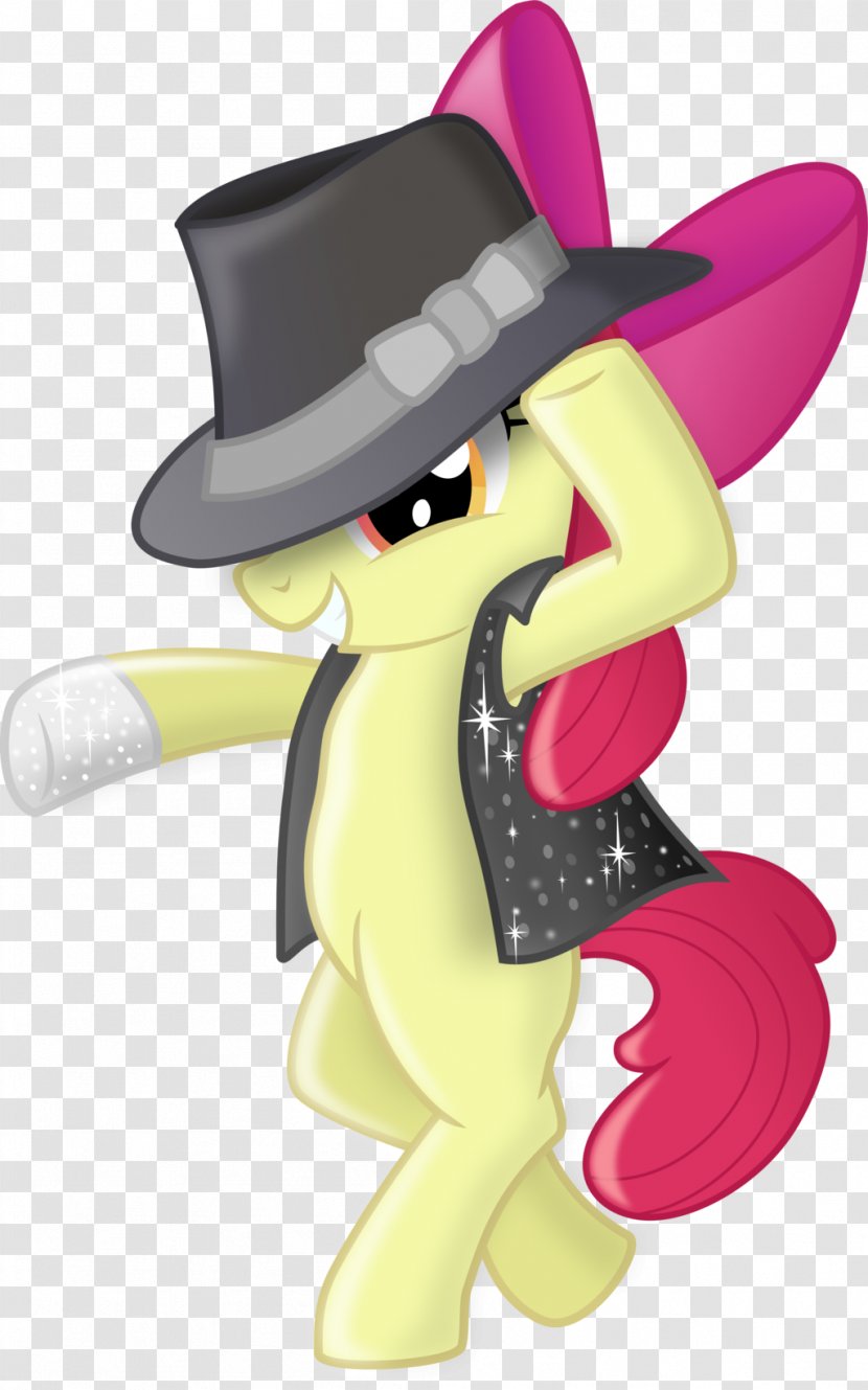 Apple Bloom Pony Applejack Moonwalk Beat It - Smooth Criminal - Michael Jackson Transparent PNG