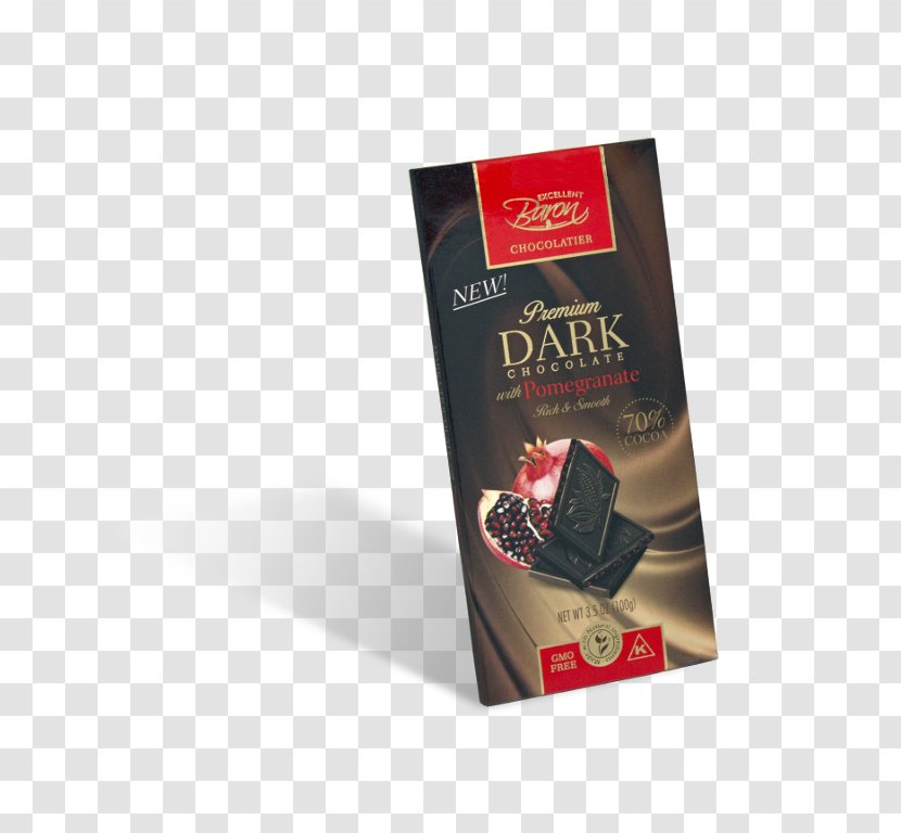 Praline Dark Chocolate Flavor - Bar Transparent PNG