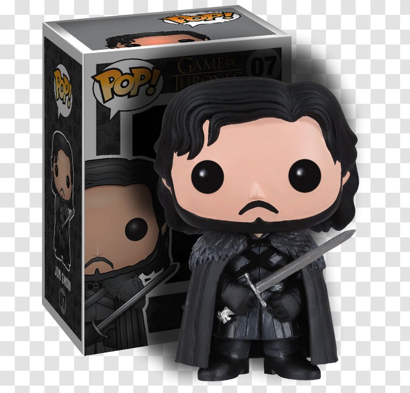 Jon Snow Daenerys Targaryen Funko Drogon Toy - Television Transparent PNG