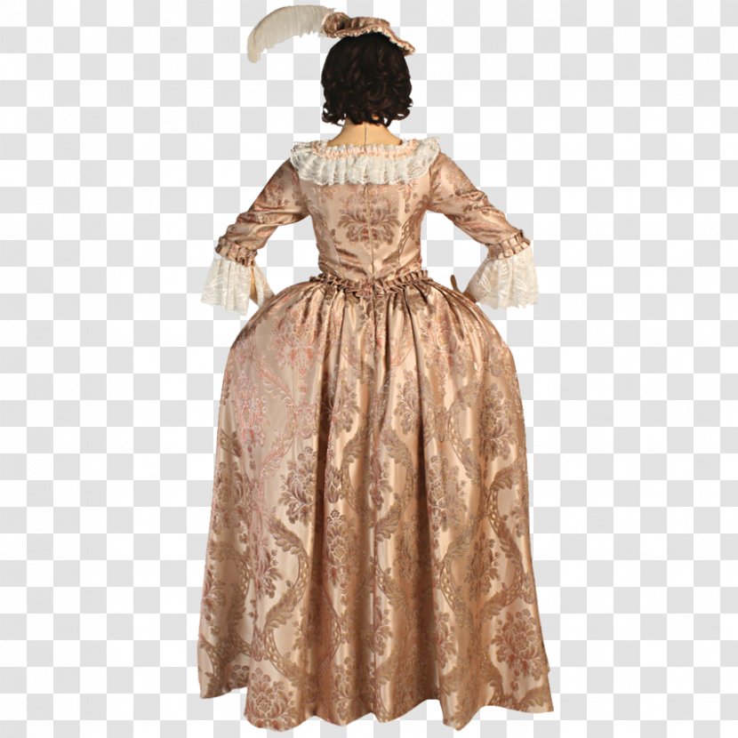 Gown Dressmaker Clothing Fashion - Brocade - Dress Transparent PNG