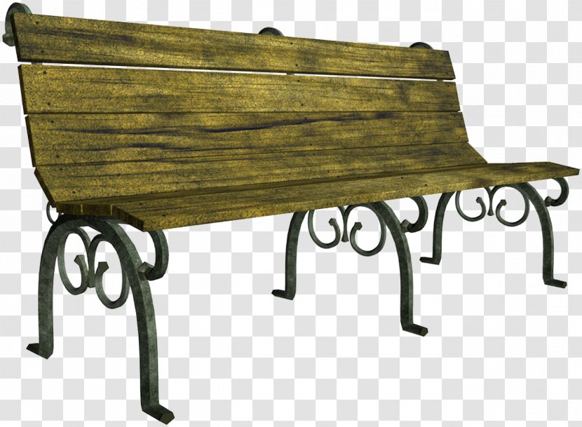 Bench Chair Furniture - Wood Transparent PNG