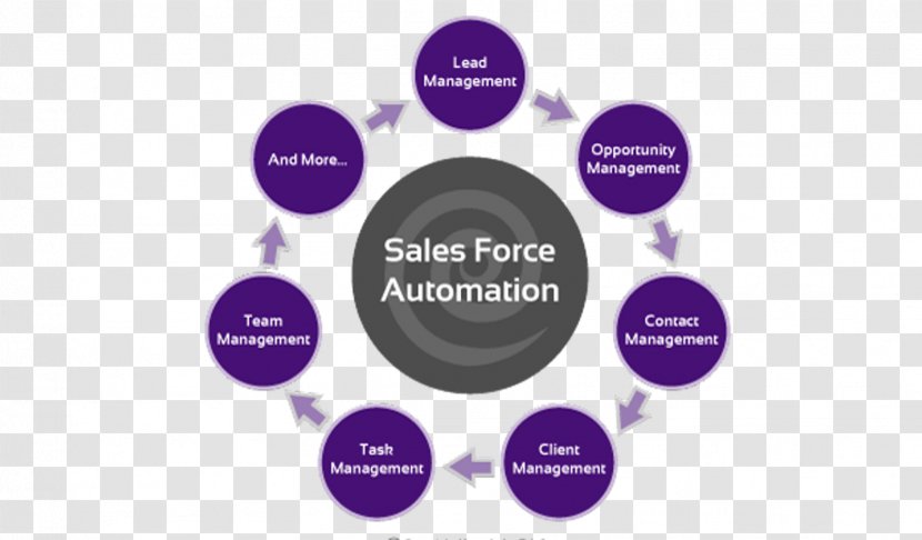Sales Force Management System India Customer Relationship Business - Diagram Transparent PNG