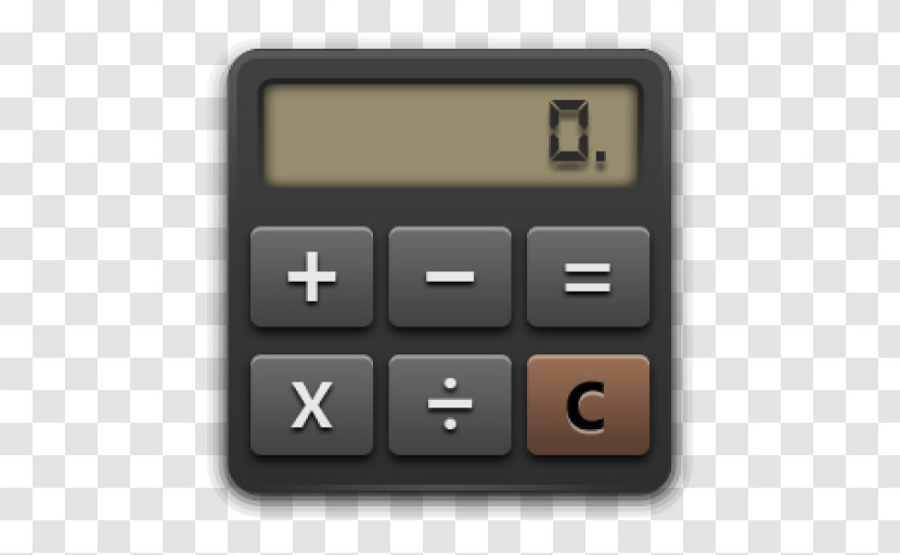 Scientific Calculator - Openoffice Calc Transparent PNG