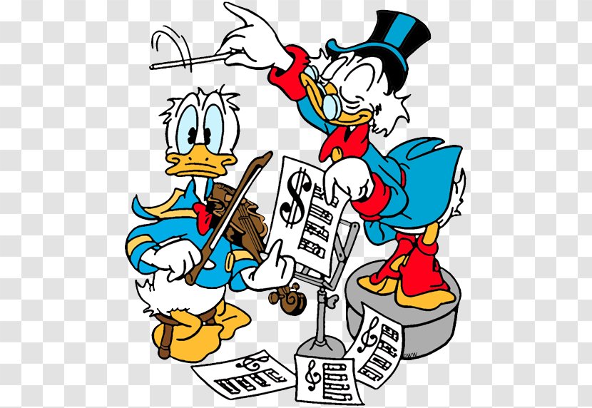Scrooge McDuck Donald Duck Ebenezer Clip Art Illustration - United States Dollar Transparent PNG