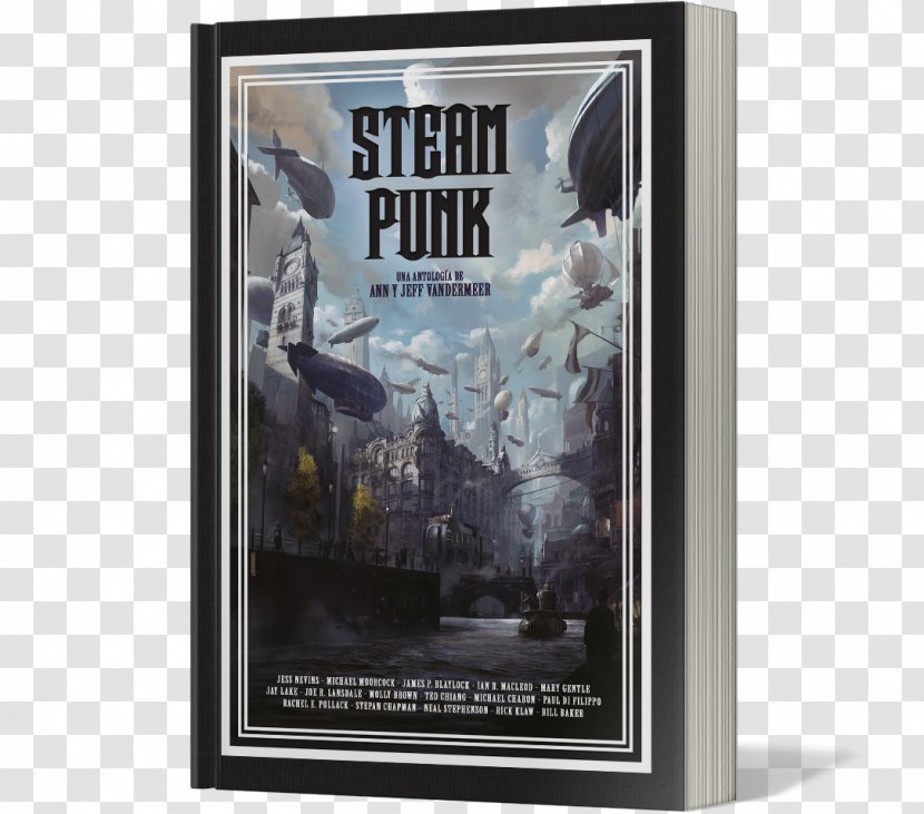 Steampunk Book Victorian Era Various Authors Novel - Poster Transparent PNG