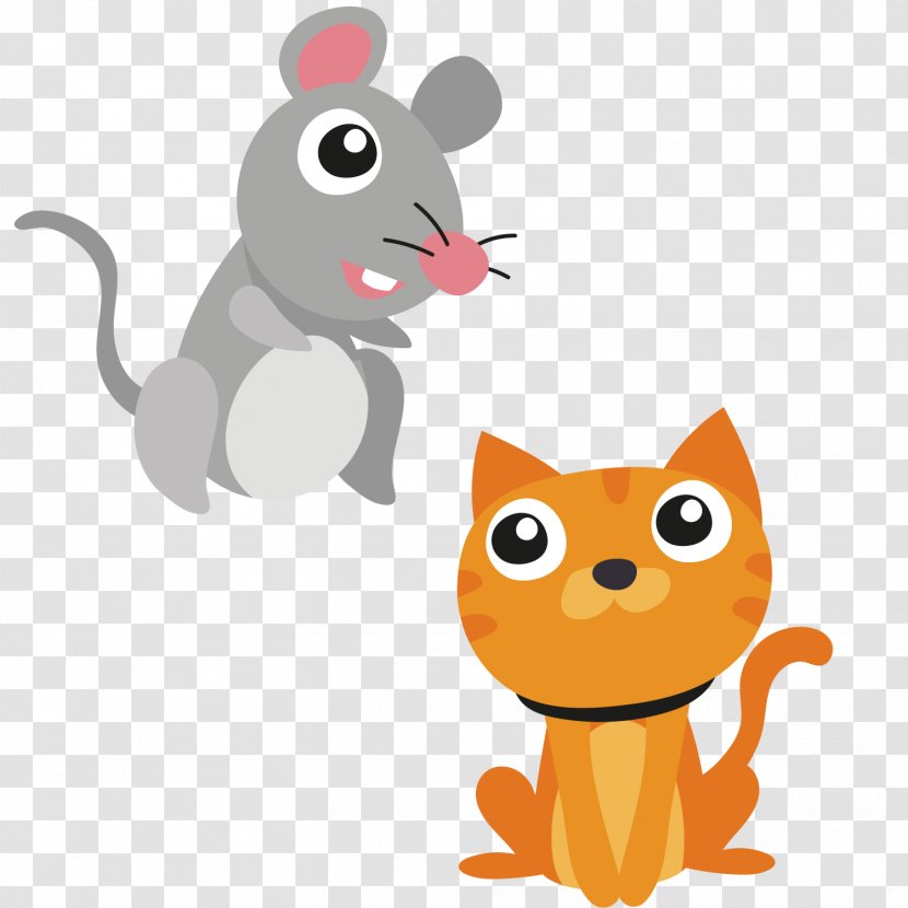 Cat Whiskers Mouse Kitten Dog - Child - Rats And Cats Transparent PNG
