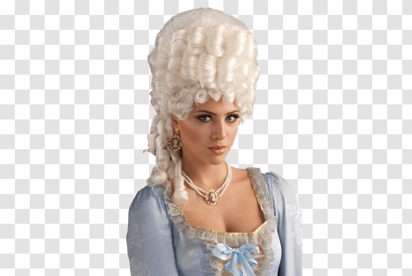 Marie Antoinette Halloween Costume Wig Clothing - Human Hair Color - Sets Transparent PNG
