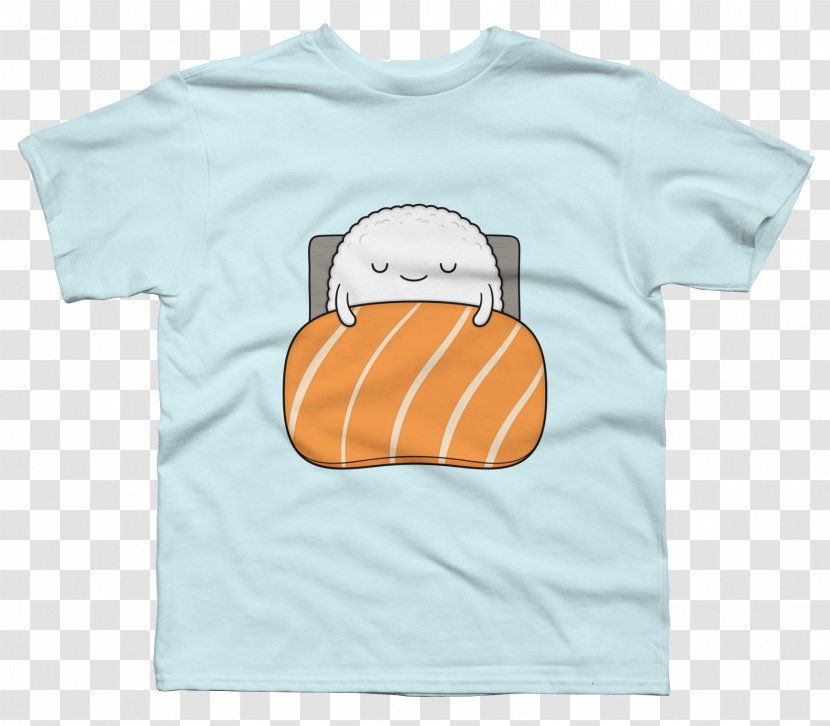 T-shirt Throw Pillows Sushi Bed - Active Shirt Transparent PNG