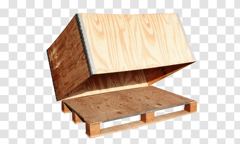 Plywood Crate Box Pallet - Lumber - Wood Transparent PNG