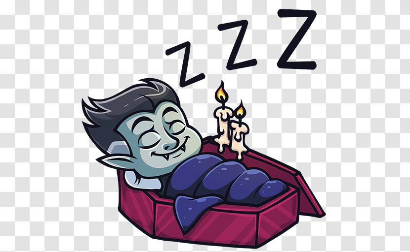 Count Dracula Telegram Sticker VKontakte Clip Art - Instant Messaging Transparent PNG