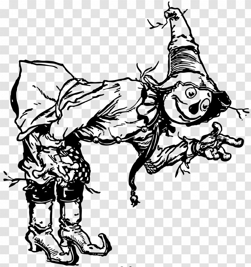 The Scarecrow Of Oz Wizard Wonderful Tin Woodman - Fictional Character Transparent PNG