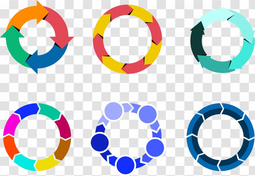 Circle Euclidean Vector Color Clip Art - Symbol - Ring Pattern Transparent PNG