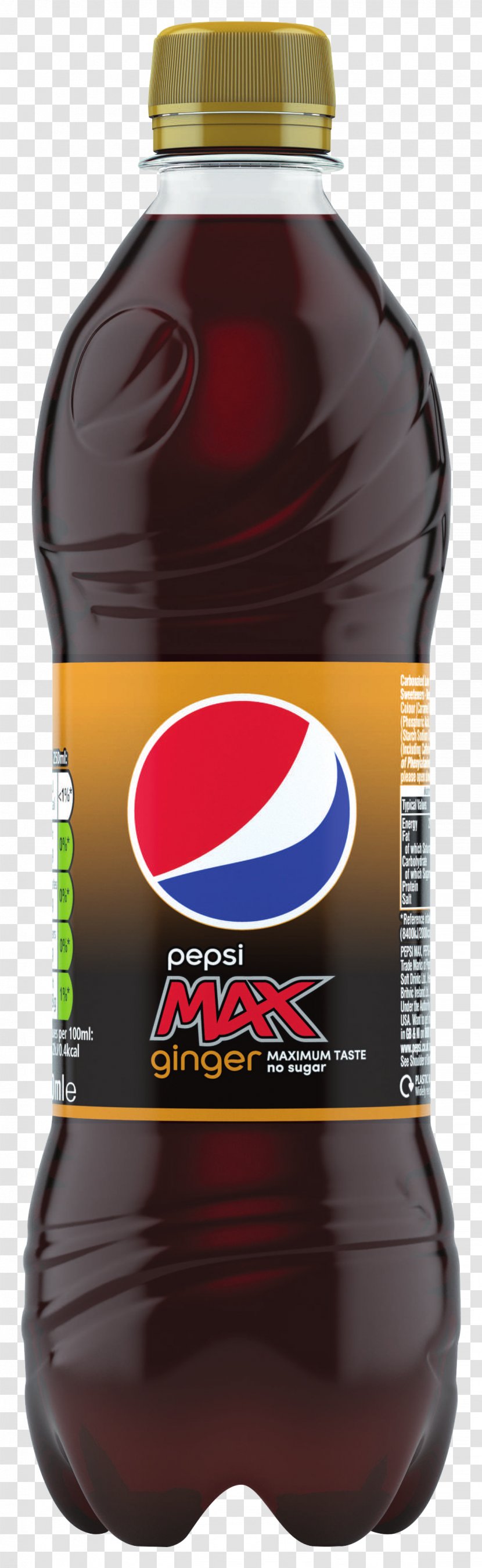 Pepsi Max Fizzy Drinks Ginger Beer Cola Transparent PNG