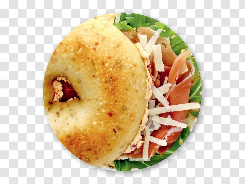 Breakfast Sandwich Fast Food Pan Bagnat Bagel Junk - American Transparent PNG