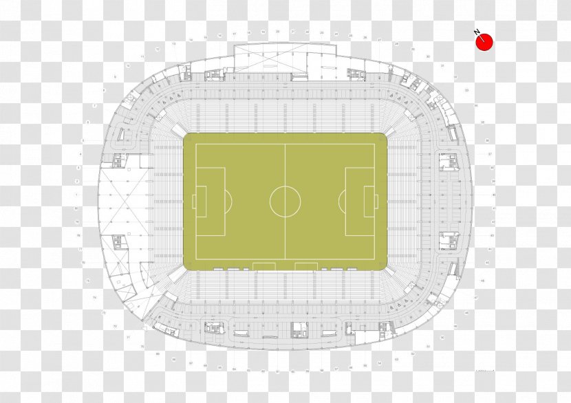 Stadium Line Pattern - Sport Venue Transparent PNG