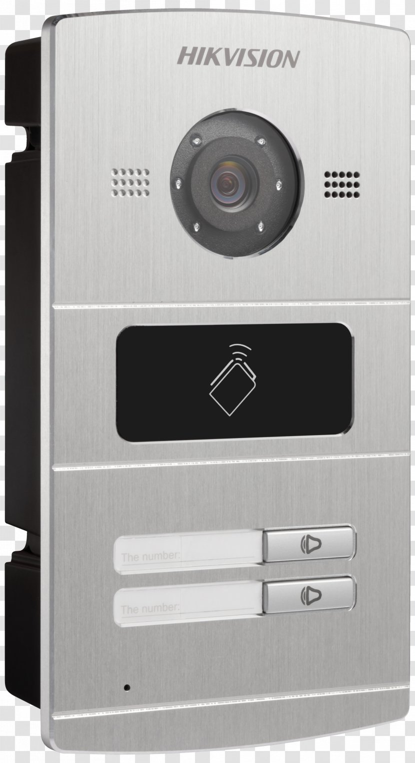 Hikvision Video Door-phone Intercom Closed-circuit Television Camera - Technology Transparent PNG